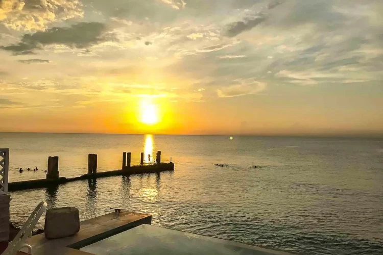 RHPL153 - 5 Yatak Odalı / 5 Banyolu Casa Vista al Mar, Santa Fe'de Havuzlu