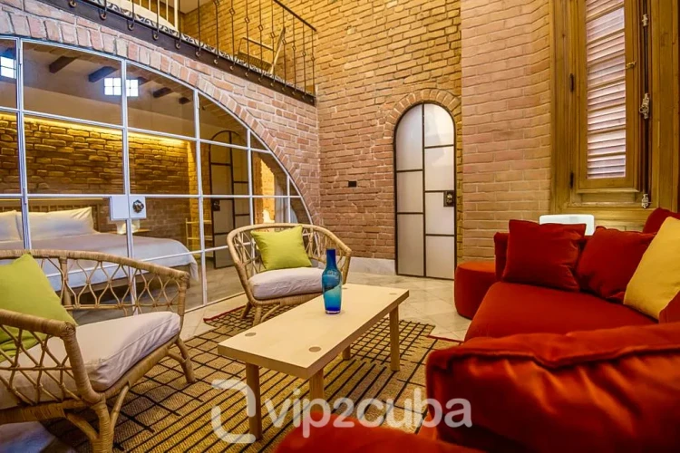 RHPLZ63-1 Vedado'da - 3 Yatak Odalı / 2 Banyolu Coloni Loft
