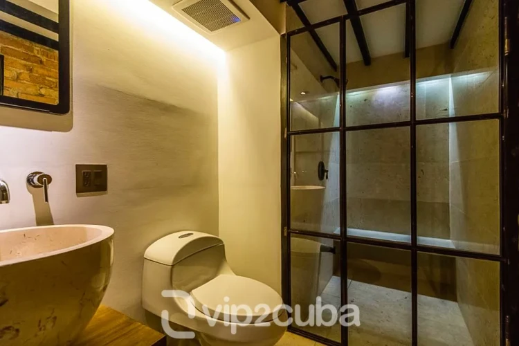 RHPLZ63-1 Vedado'da - 3 Yatak Odalı / 2 Banyolu Coloni Loft