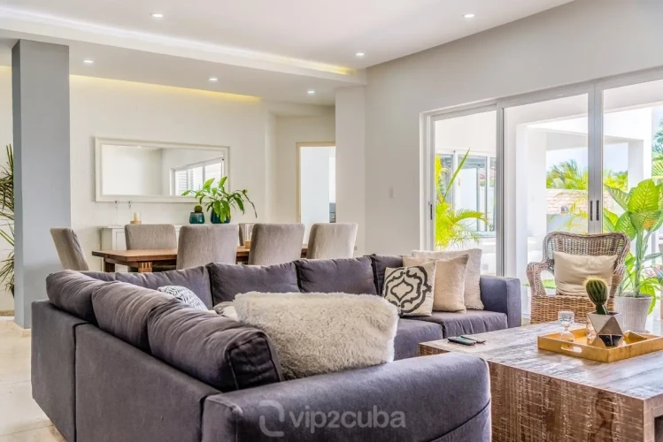 RHPL07 - 5 Yatak Odalı / 5 Banyolu Santa Fee / Okyanus Önü Cennet Villa