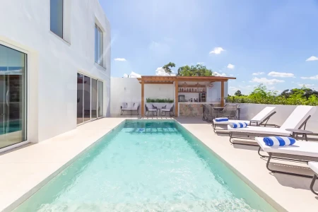 RHPLZ197 4 Yatak Odalı / 4 Banyolu Nuevo Vedado Havuzlu Lüks Modern Villa/wifi